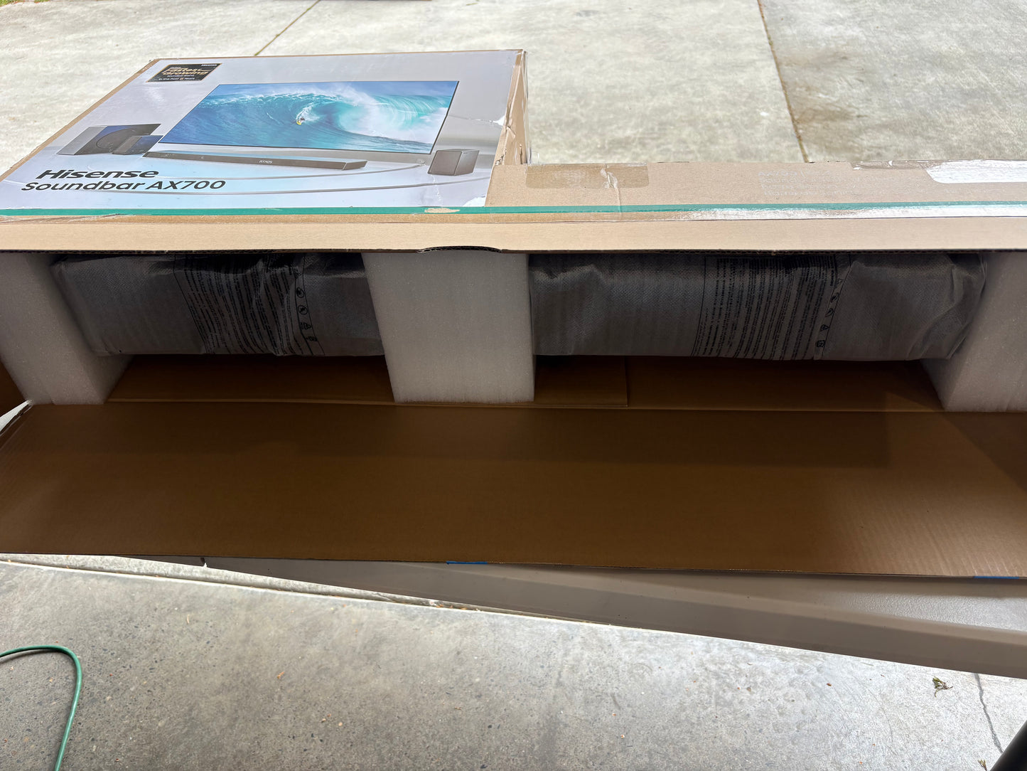 New Hisense AX700 5.1.4 Ch Soundbar with Wireless Subwoofer